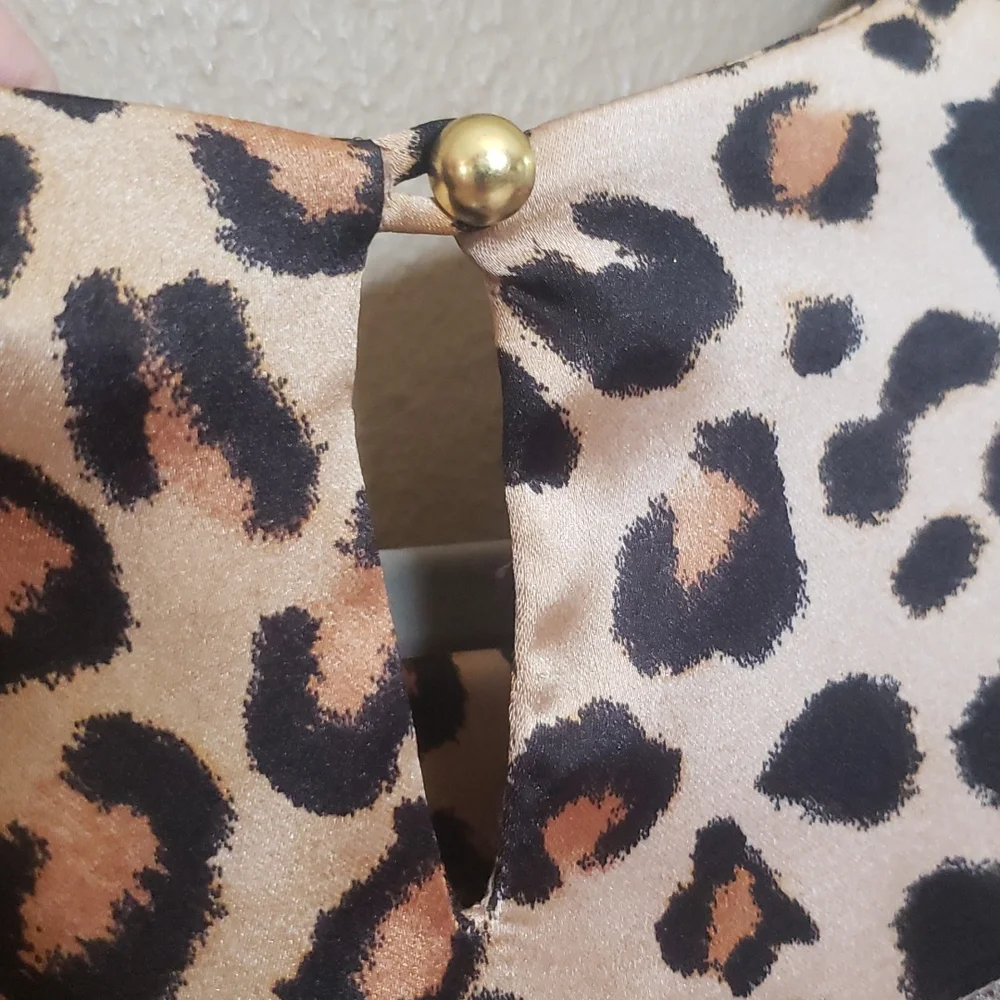 Uncle Frank M Leopard Print Mini Dress - Picture 13 of 14